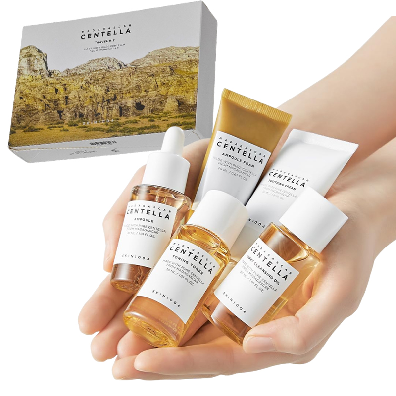 Luxury Skincare Kit - Centella Kit da viaggio da viaggio