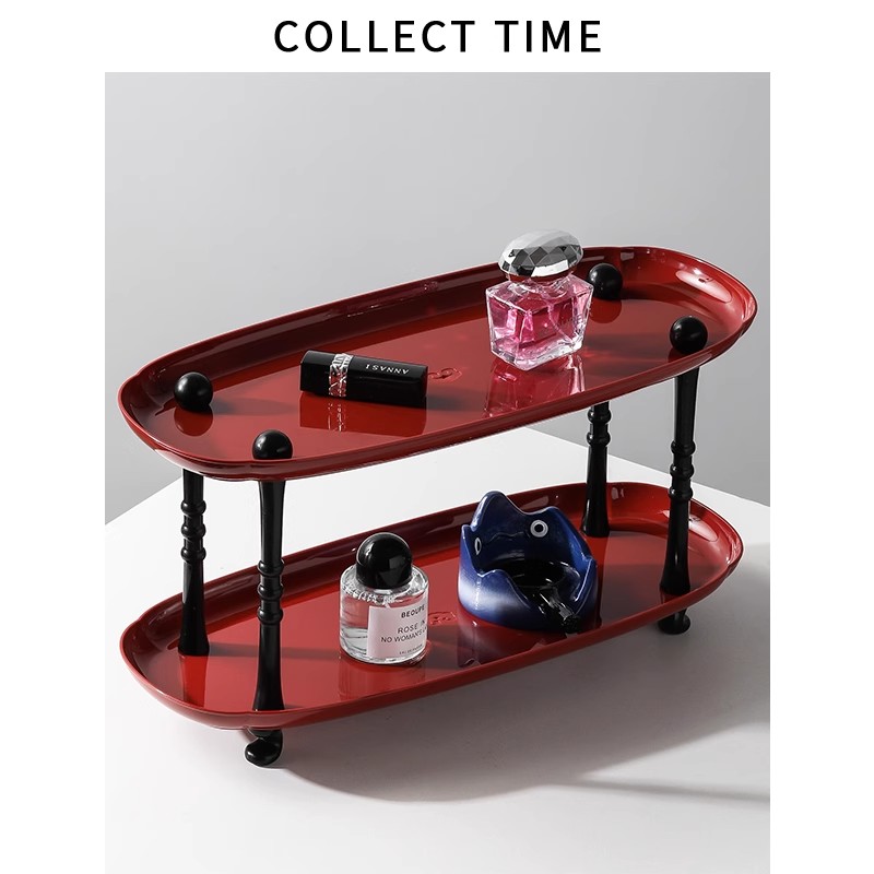 Luxury Skincare Tray - Vassoio portaoggetti per profumo da tavolo