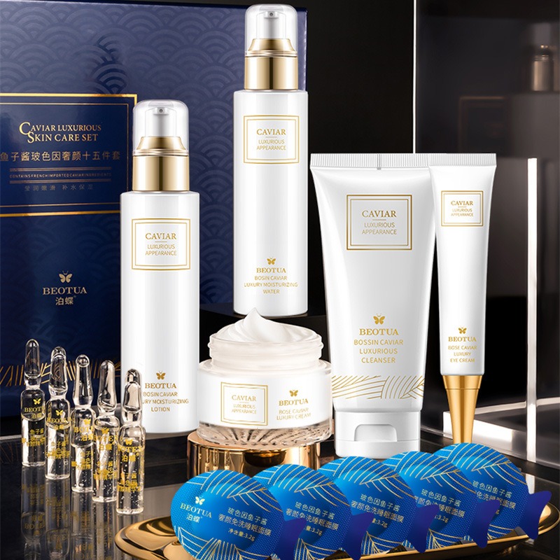 Luxury Skincare Kit - Caviar Pro-Xylane set da 15 pezzi