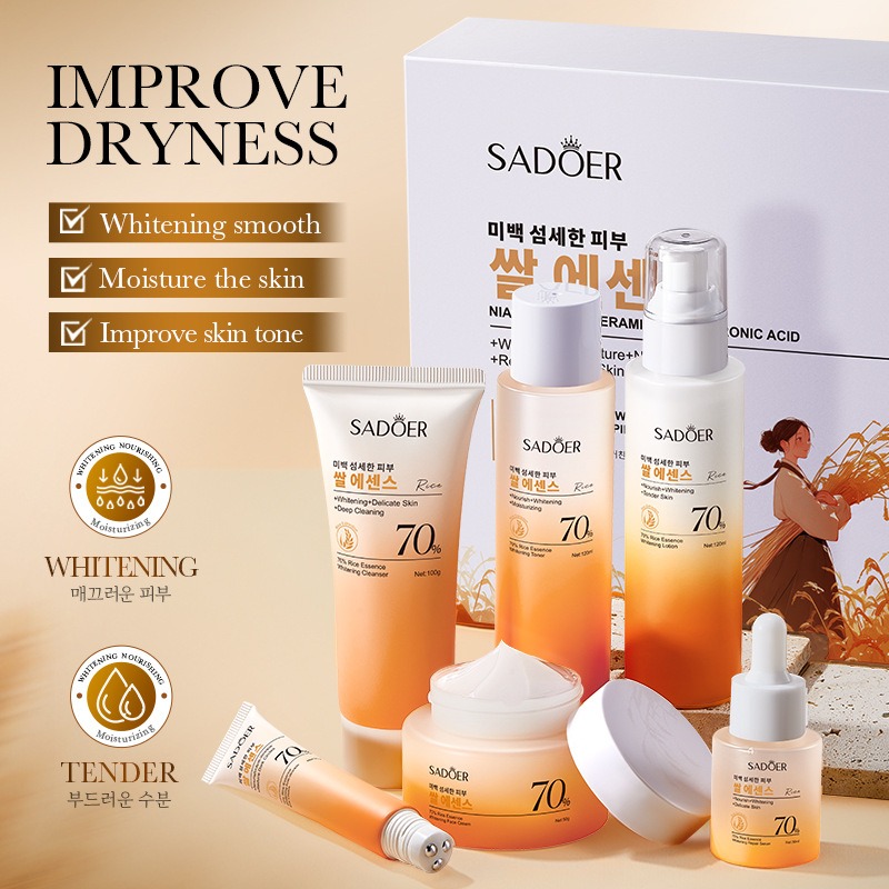 70% Riso Idratante Antirughe C - Luxury Skincare Kit recensione e prezzo