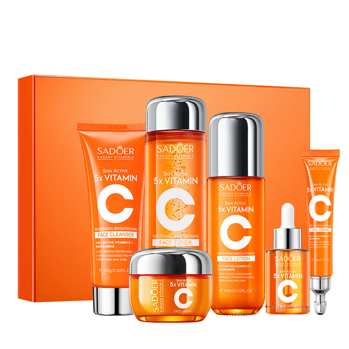 Set regalo da 6 pezzi per la c - Luxury Skincare Kit recensione e prezzo